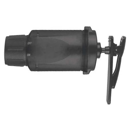 Zoro Select Clip-On Light, 15 Lumens, Hands Free Light, Black 5RHT1