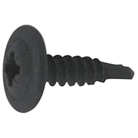 Zoro Select Drywall Screw, M4.2 x 41/64 in, Steel, Trim Head Phillips Drive, 100 PK 5ZDP2