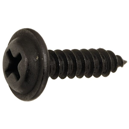 Zoro Select Drywall Screw, #8 x 1-1/4 in, Steel, Flat Head Phillips Drive, 50 PK 5RKR2