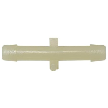 Zoro Select Vacuum Connector, 1/8In, Barbed, Nylon, PK25 5RKW7