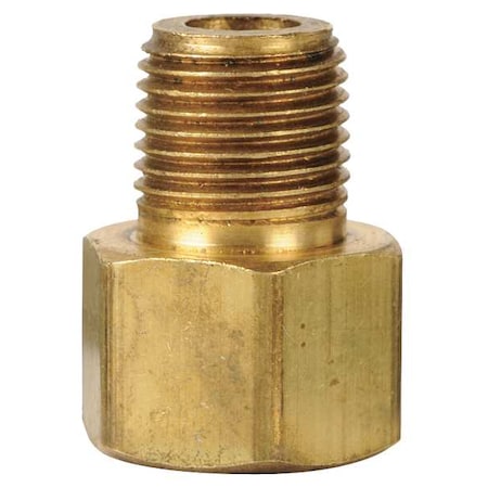 Zoro Select Strt, Brass, Flared1/8in, MNPT1/8in, PK10 5RKZ0