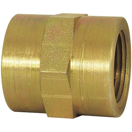 Zoro Select Steel Coupling 1/2 In, FNPT, PK5 5RKZ6