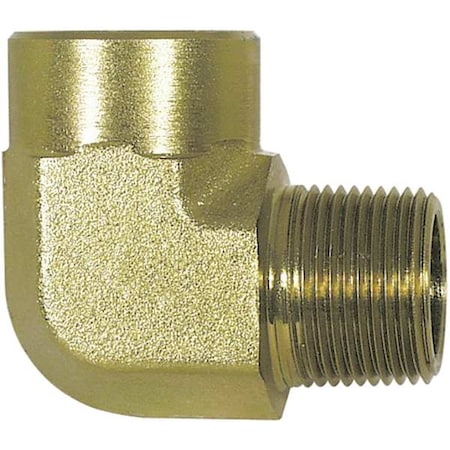 Zoro Select Street Elbow, 90 D, Carbon Steel, MNPT, PK5 5RLH0