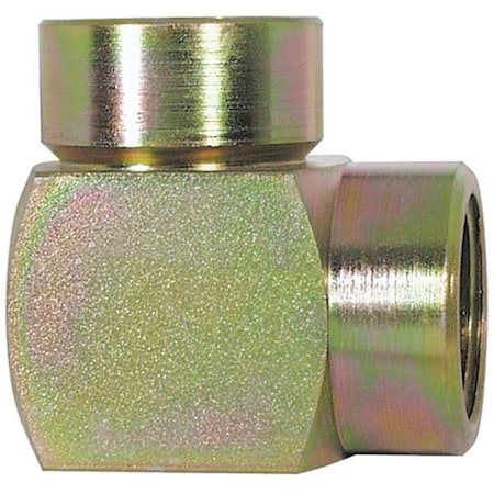 Zoro Select Pipe Elbow, Carbon Steel, 150, FNPT, PK5 5RLJ2