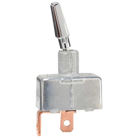 Zoro Select Toggle Switch, SPST, 1/4 in. Solder, PK5 5RLV5