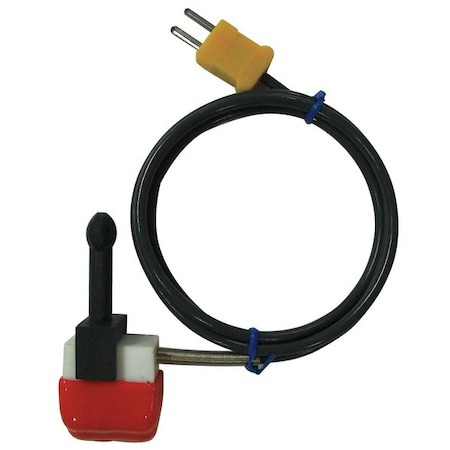 Zoro Select Grill Temp Probe, K Type, 0 to 204 deg F 5RME9
