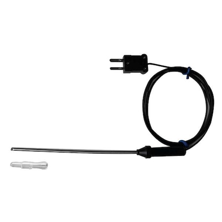 Zoro Select Temperature Probe, Mini Plug, Type J 5RMF3