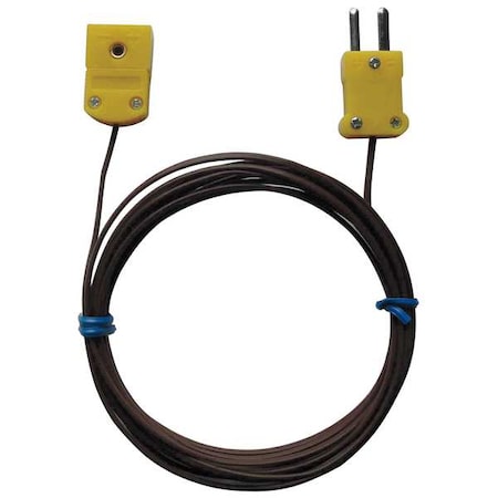 Zoro Select Type K Probe Extension, Mini, 10 ft. 5RMF6