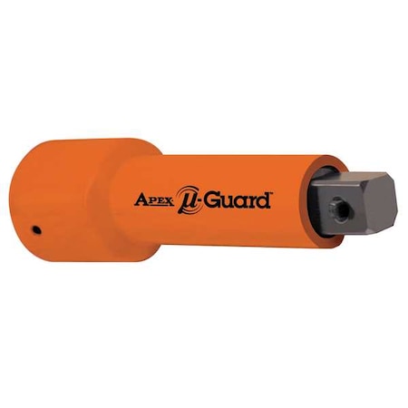 Apex Tool Group 1/2" Drive Impact Socket Extension, SAE, Nylon Covered, 12 in L UG-EX-508-12