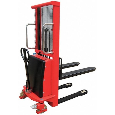 Dayton Stacker, 2200 lb. Load Capacity, Hand Lever Lift Control 5RRY5