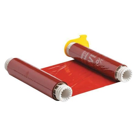 Brady Ribbon Cartridge, 8-3/4" W, 200 ft. L, Red 13514