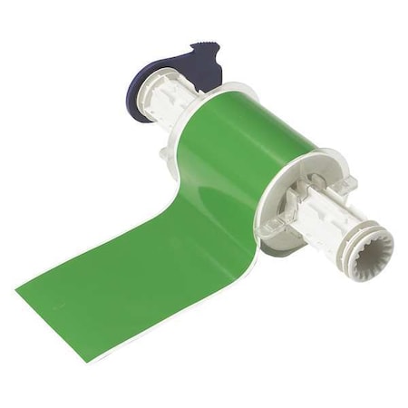 Brady Label Tape Cartridge, Green, Labels/Roll: Continuous 13542