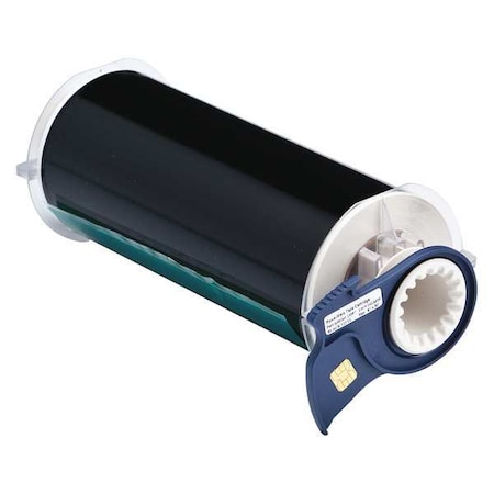 Brady Label Tape Cartridge, Black, Labels/Roll: Continuous 13557