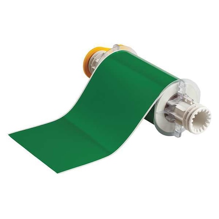 Brady Label Tape Cartridge, Green, Labels/Roll: Continuous 13603