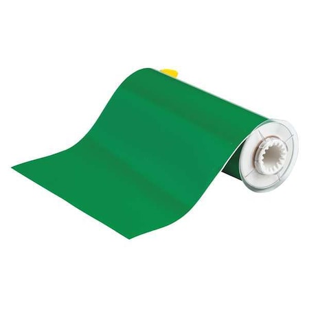 Brady Label Tape Cartridge, Green, Labels/Roll: Continuous 13612