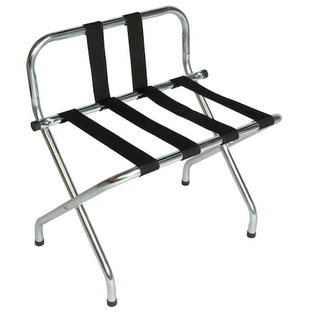 Csl Luggage Rack, 26 1/2 H x 16 D x In., PK6 S1055B-C-BL