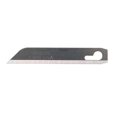 STANLEY 1-Pt Sngle Edge Pckt Knife Blde, 2-4/5" W 11-040