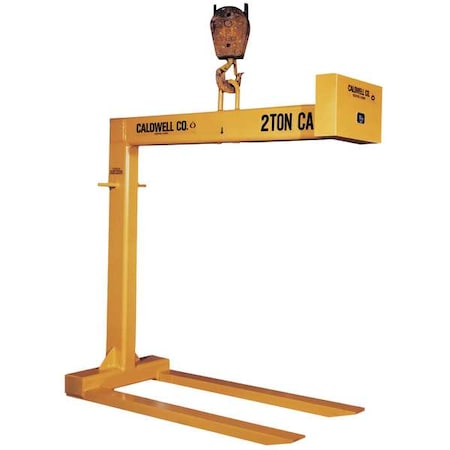 Caldwell Pallet Lifter, Std Fixed Fork, 2T, L48" 90-2-48