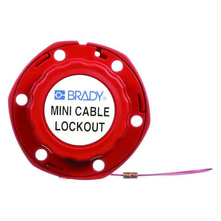 BRADY Mini Cable Lockout 50940