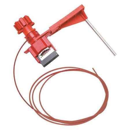 Brady Ball Valve Lockout, Fits Handle Size 1 51390