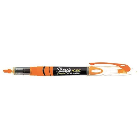 Sharpie Liquid Highlighter, Chisel Tip Orange PK12 1754466