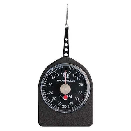 Jonard Tools Dynamometer Gauge, Dial, 4-30g GD-3