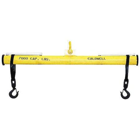 Caldwell Low Headroom Battery Lifting Beam, 7000Lb 36L-3.5