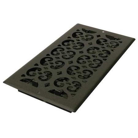 Decor Grates 6 X 12 Sidewall Ceiling Register Textured Black