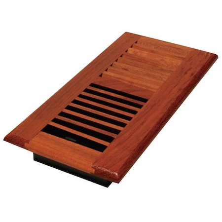 4 X 10 Floor Register Cherry Wood