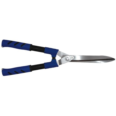 Westward Shears, Long Straight Blade, Polished Steel 10 in L Blade, Aluminum Handle, Plastic Grip 5TFN4