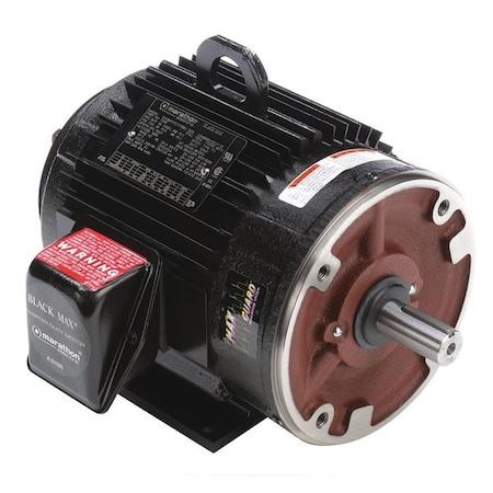 Marathon Vector Motor, 9.0 lb-ft, 2 HP, 230/460 V 184THTL7776