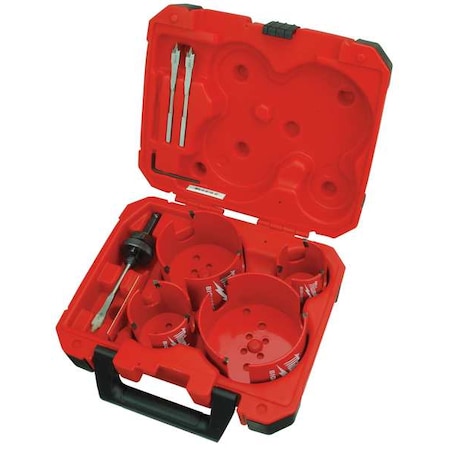 Milwaukee Tool Big Hawg (R) Kit, Plumbers, 8 PC 49-56-9080