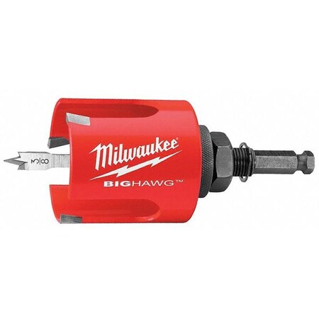 Milwaukee Tool Wood Hole Cutter, 4-5/16 In, 2-3/8 Cut D 49-56-9047