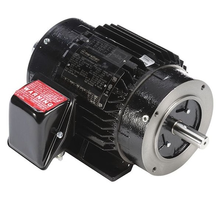 Leeson Vector Motor, 6.0 lb-ft, 2 HP, 230/460 V 145THTN17034
