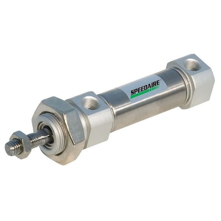 SPEEDAIRE Air Cylinder, 10 mm Bore, 10 mm Stroke, ISO Double Acting C85F10-10