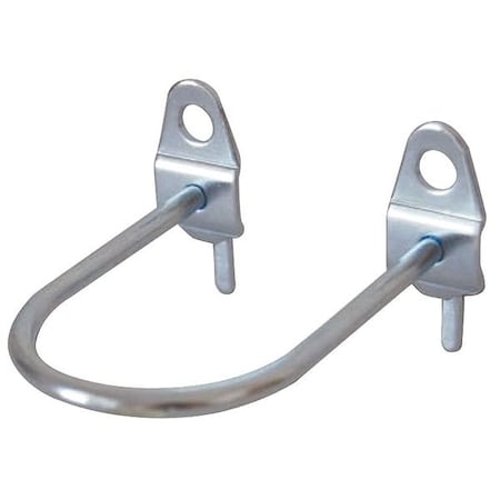 Zoro Select U-Shaped Pegboard Hook, 1 3/4 In ID, PK5 5TPE9