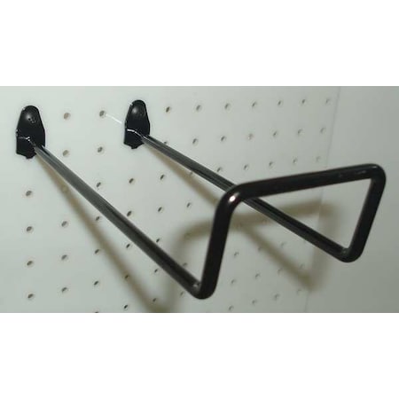 Zoro Select Double Closed-End Pegboard Hook, 8 In, PK5 5TPJ1