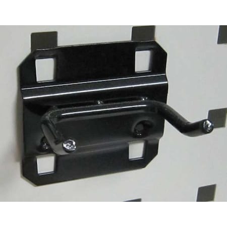 Zoro Select Double Rod Pegboard Hook, 1 In, PK5 5TPK7