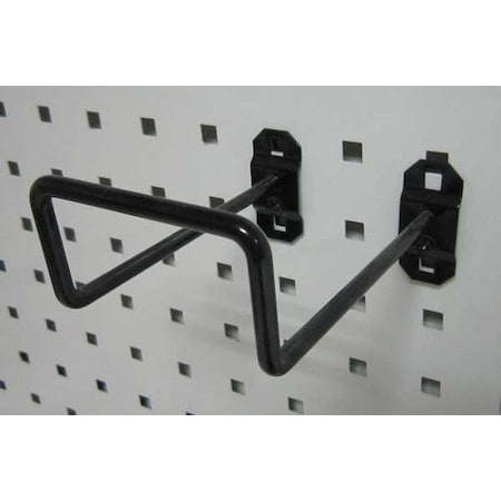 Zoro Select Double Closed-End Pegboard Hook, 5 In, PK5 5TPN8