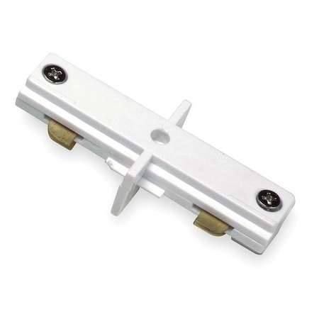 Zoro Select Straight Connector, White, 4 1/4in 5TP98