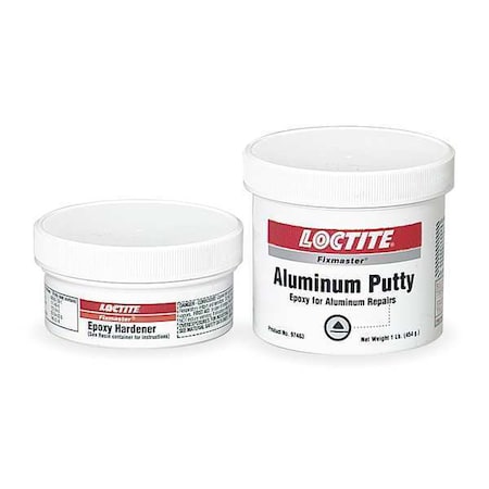 Loctite Putty, 1 lb Container Size, Can, PC 7254, Gray 235615