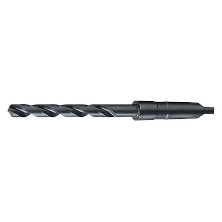Westward Taper Shank Drill, 9/16, No 2MT, Blk Oxide 5TVF2