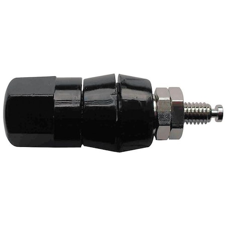 Zoro Select Binding Post, 33VAC/70VDC, Black 5TWZ2