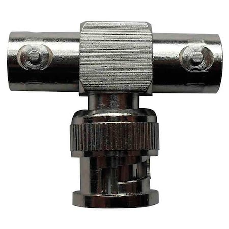 Zoro Select BNC Adapter, Female to Male to Female 5TXD8