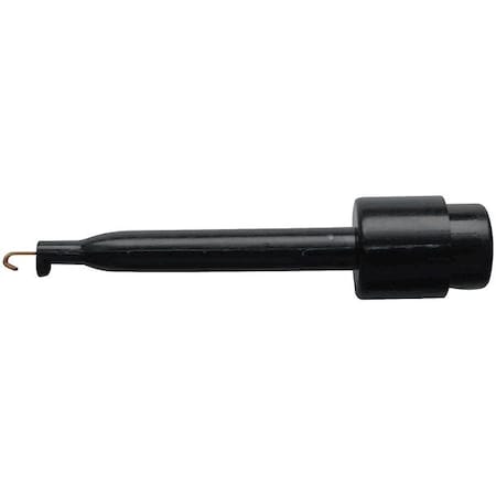 Zoro Select Test Clip, 30VAC/60VDC, Black, PK10 5TXD3