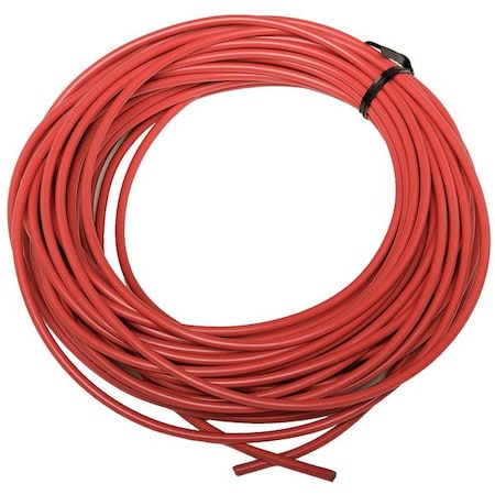 ZORO SELECT Test Lead Wire, 18 AWG, 50 Ft, Red 5TXC2