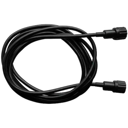 Zoro Select Patch Cord, BNC Male to BNC Male, 80", Black 5TXC4