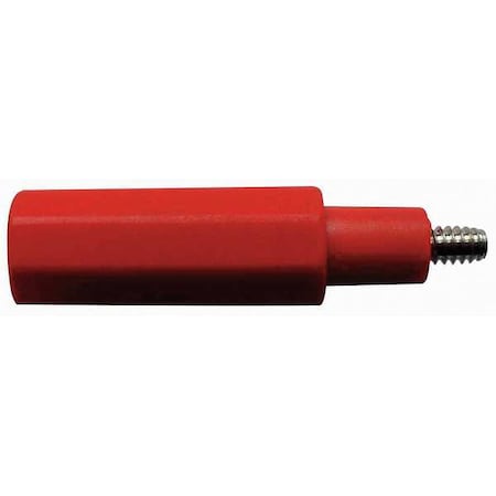 Zoro Select Terminal Strip Adapter, 33VAC/70VDC, Red 5TXA4