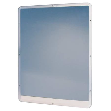 Cortech 15 in "H x 11 in "W, Heavy Duty, Mirror, Acrylic VM1115