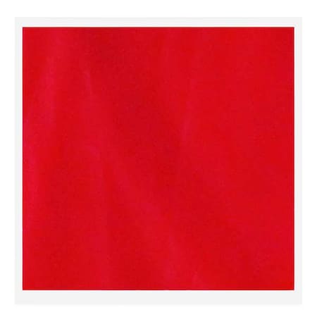 Zoro Select Throwaway Flag, Red, 16x16In, PK100 1EKT1